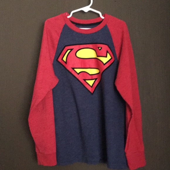 superboy long sleeve shirt